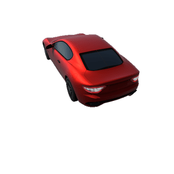 Car Lowpoly 5 _Red